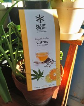 The relaxant au Cannabis CBD CBG Plant of Life Parfum Citron
