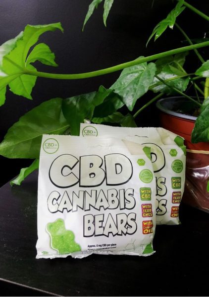 bonbons nounours cannabis cbd